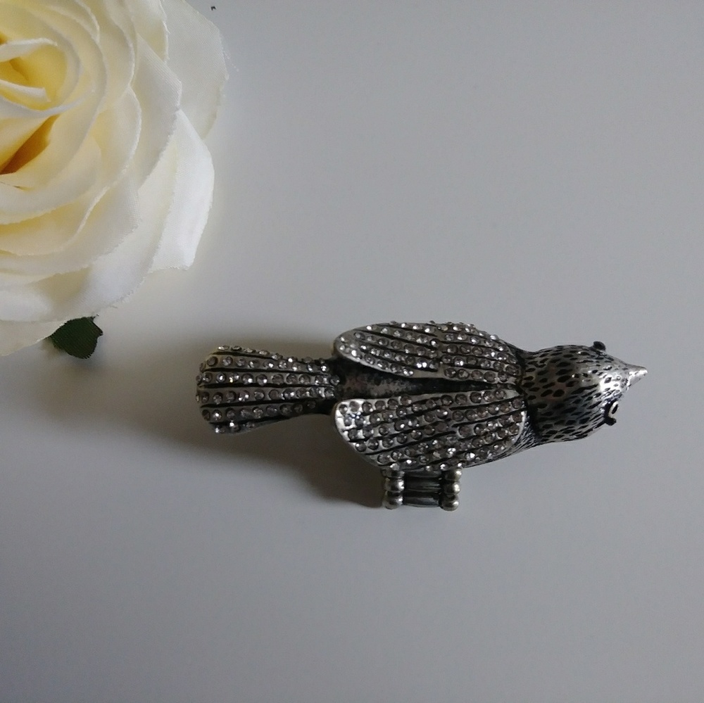 Oversized Bird Ring